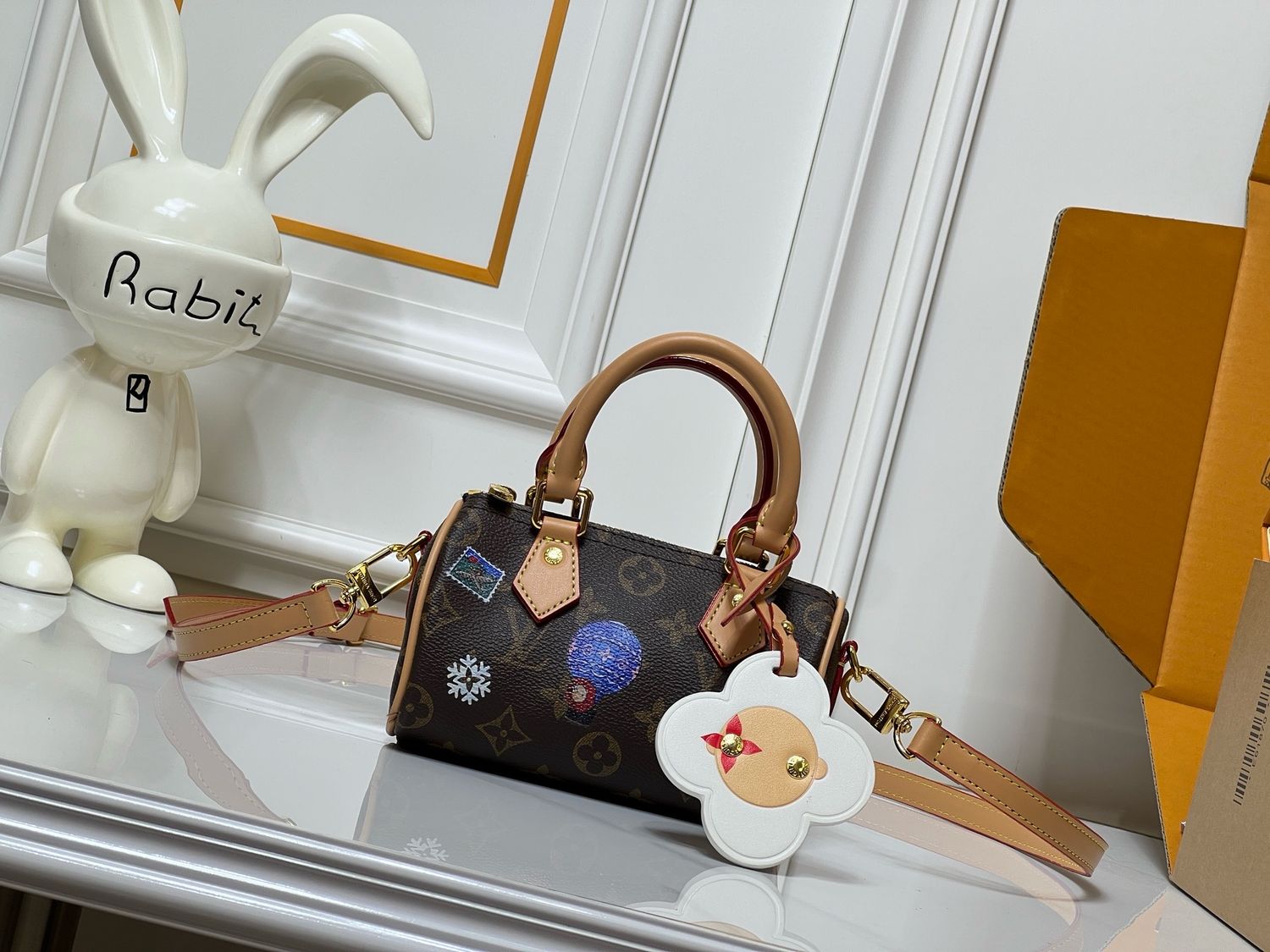 Louis Vuitton nano speedy women bag ODSG07