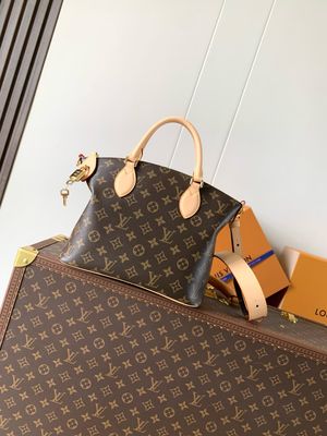 Louis Vuitton Crossbody Bag – Lockit BB ODSG93 Monogram Leather with Gold Padlock