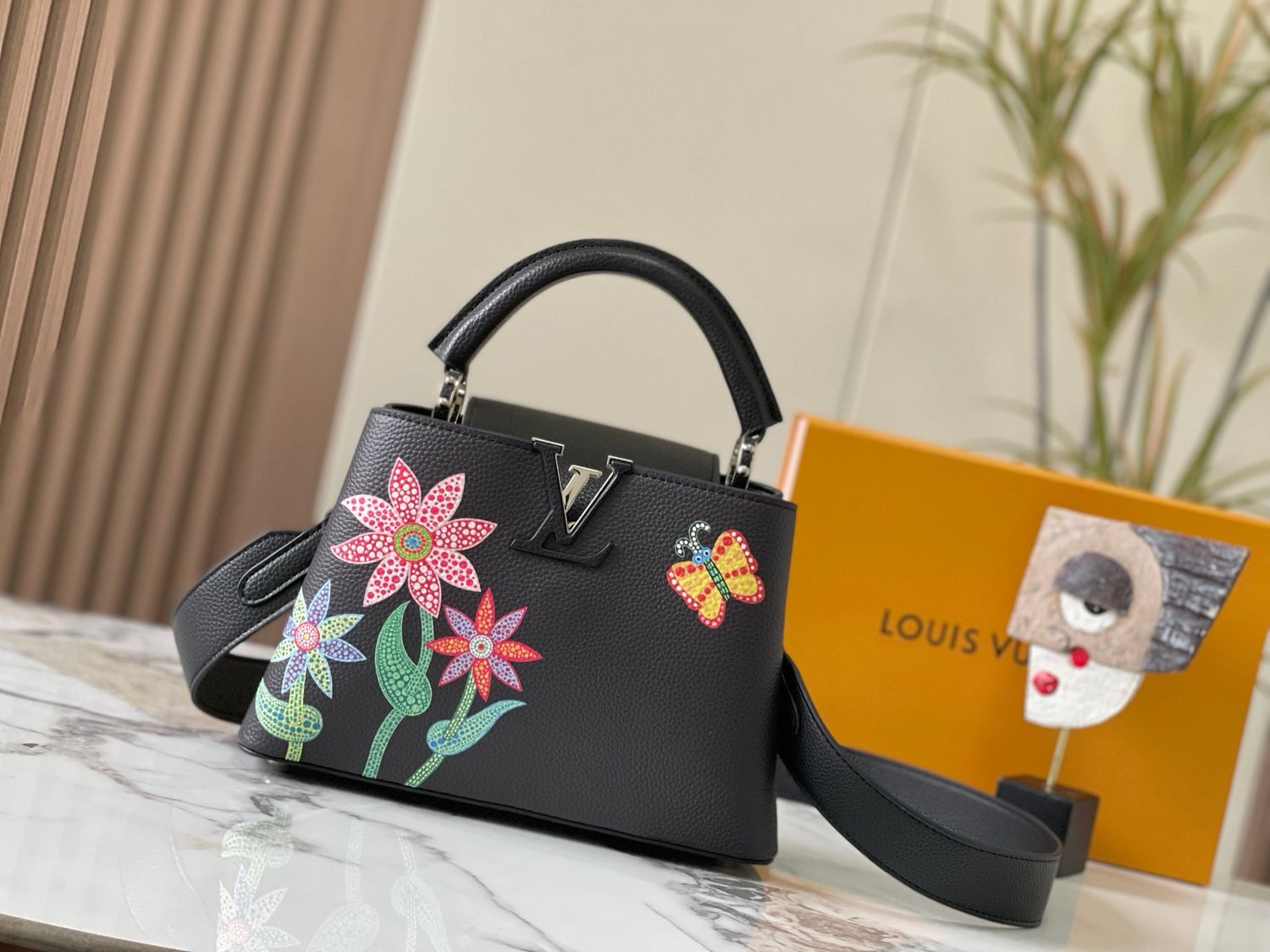 Louis Vuitton bag — ODSH04 YK Capucines Small Floral Collection