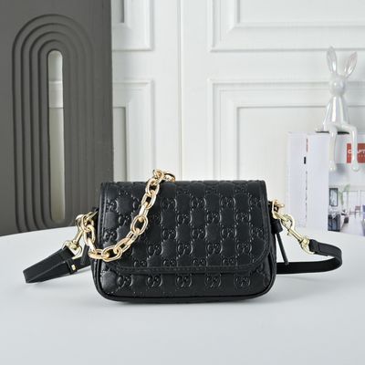 Gucci emblem crossbody bag GHSA03