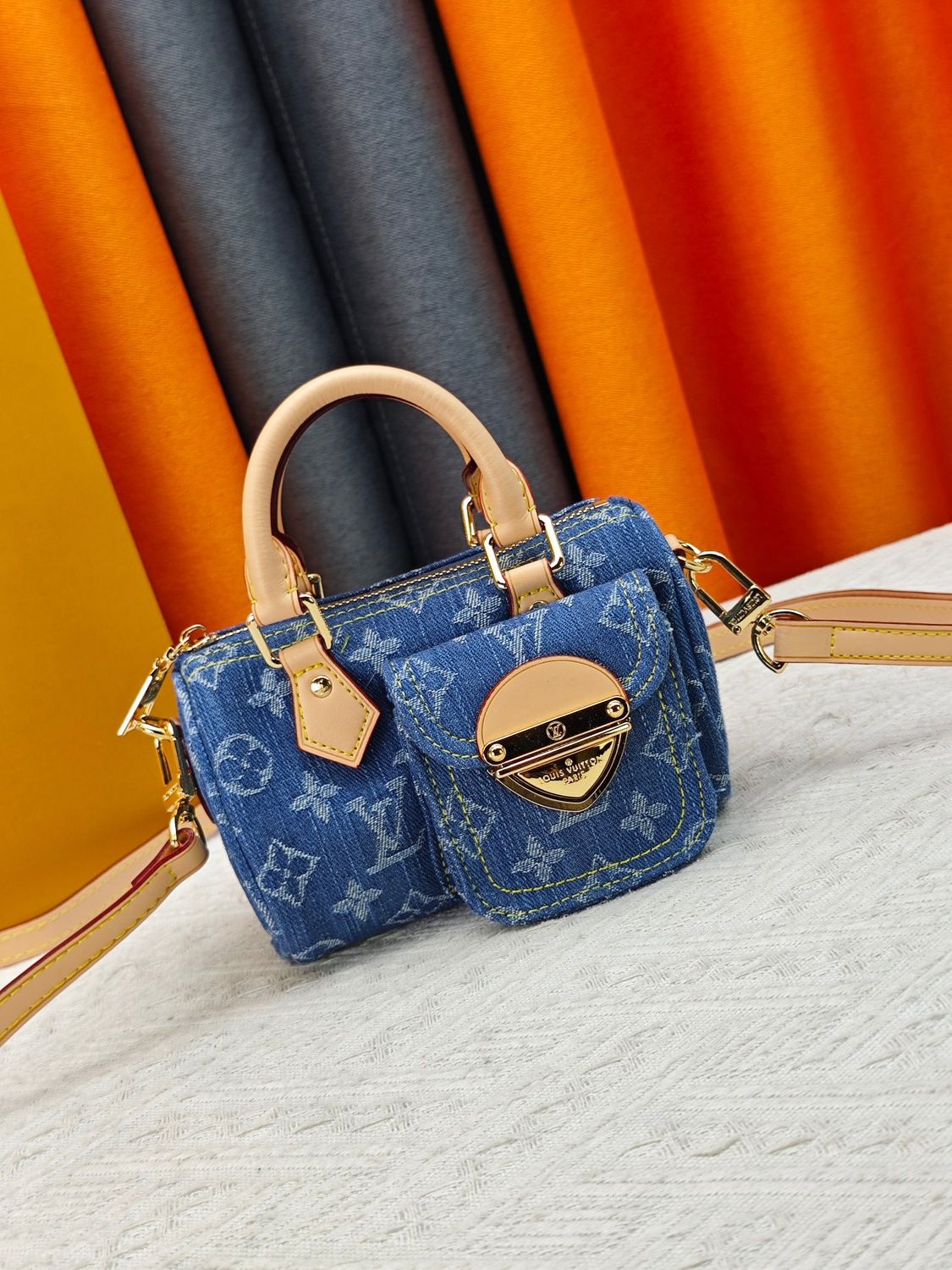 Louis Vuitton nano speedy women crossbody bag ODTD01