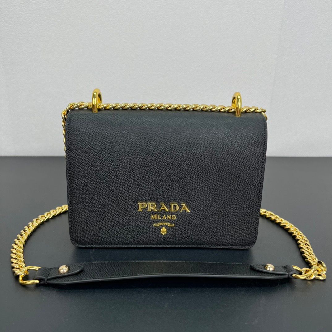 Prada cahier mini chain women shoulder bag PTED01