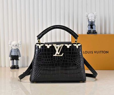 Louis Vuitton capucines bb women crossbody bag handbag ODTD06