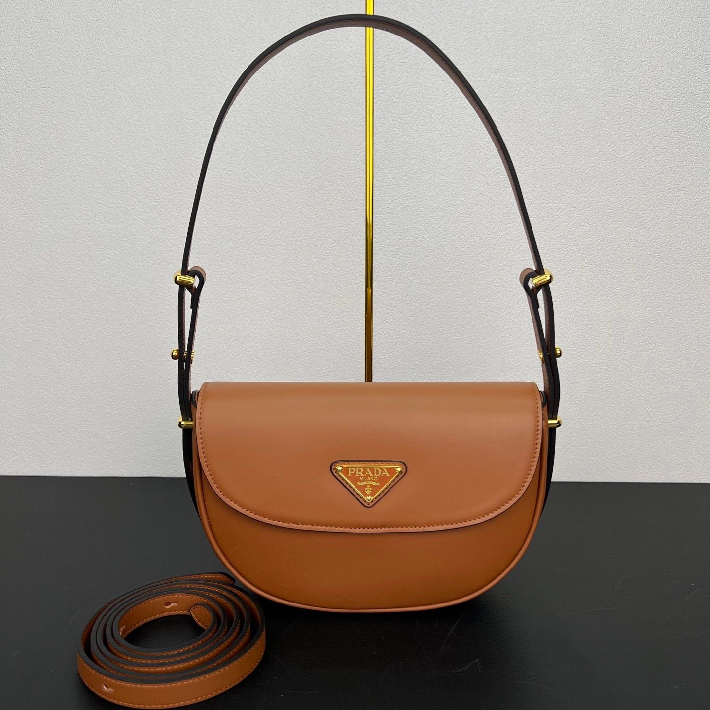 Prada saffiano flap women bag PTED04