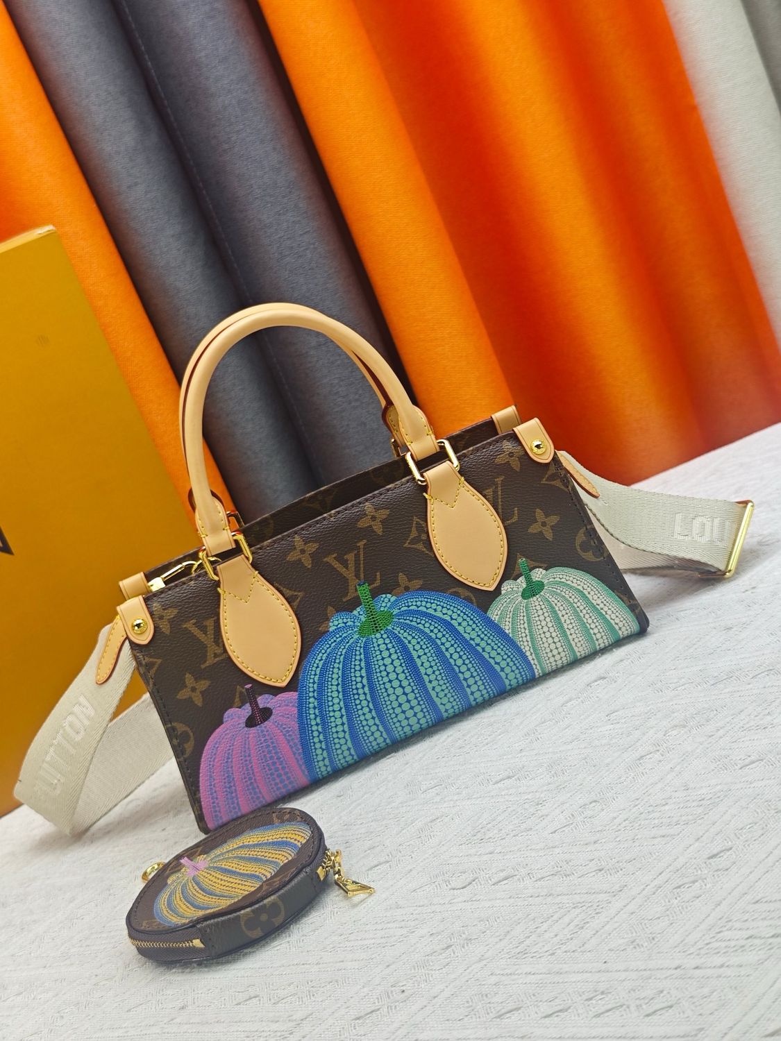 Louis Vuitton onthego giant monogram women crossbody bag ODTE10