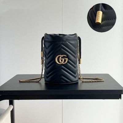Gucci marmont mini bucket women shoulder bag GHCE05