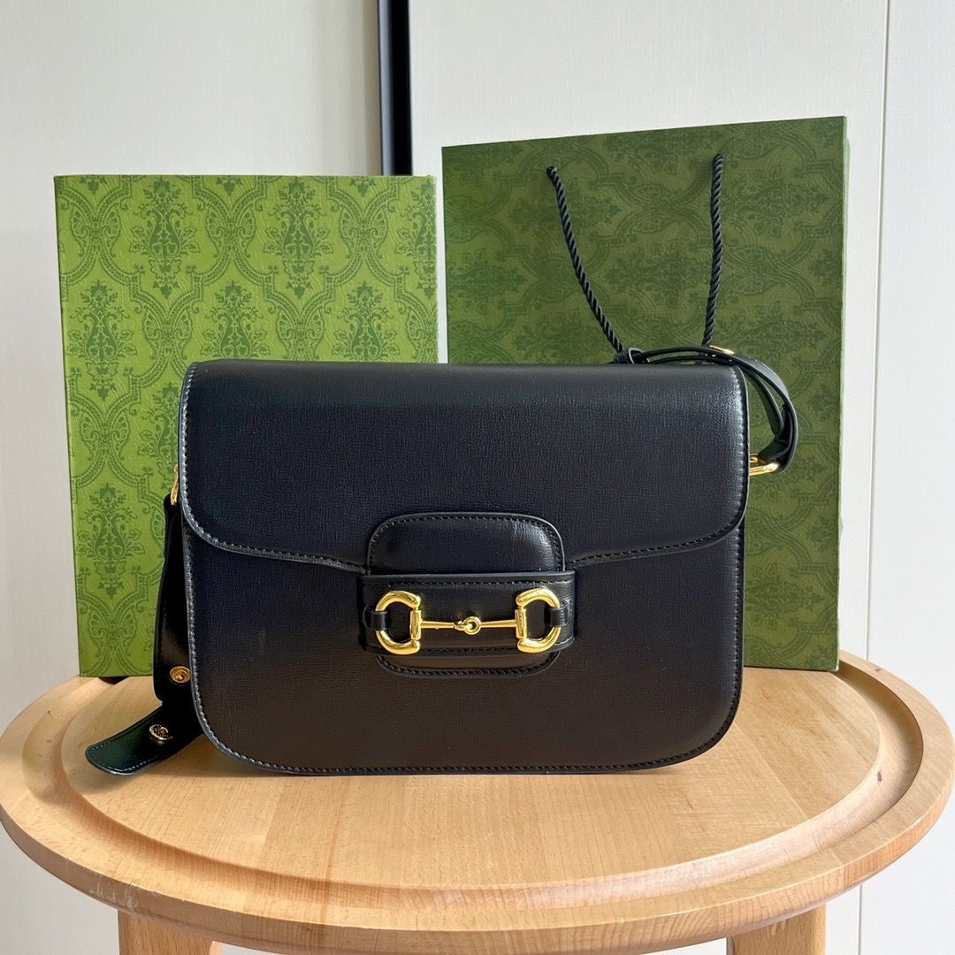 Gucci horsebit 1955 leather women shoulder bag GHCE10