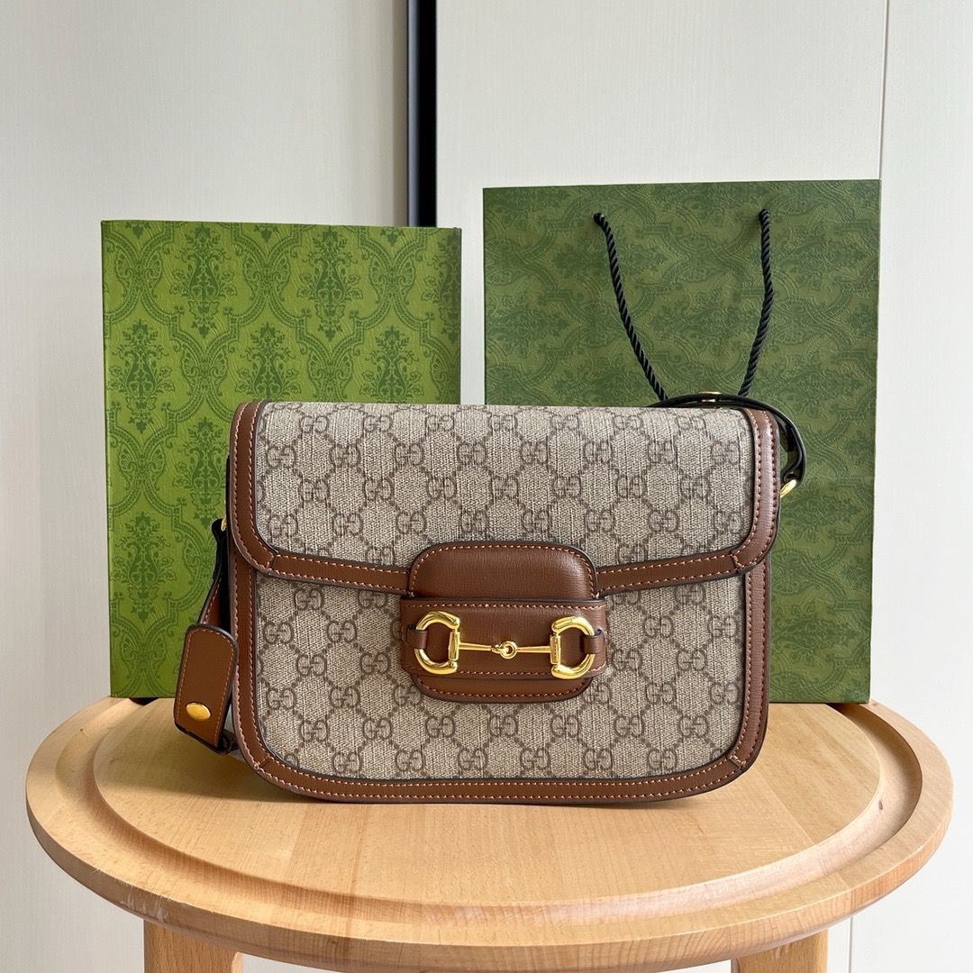 Gucci horsebit 1955 women shoulder bag GHCE09