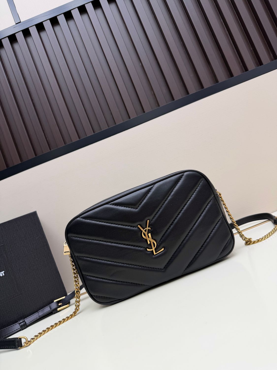 Yves Saint Laurent loulou quilted leather women shoulder bag REIE08