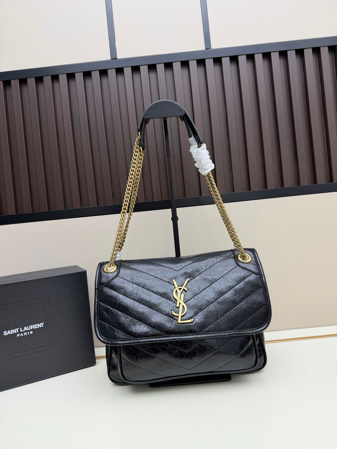 Yves Saint Laurent niki chain women shoulder bag REIE10