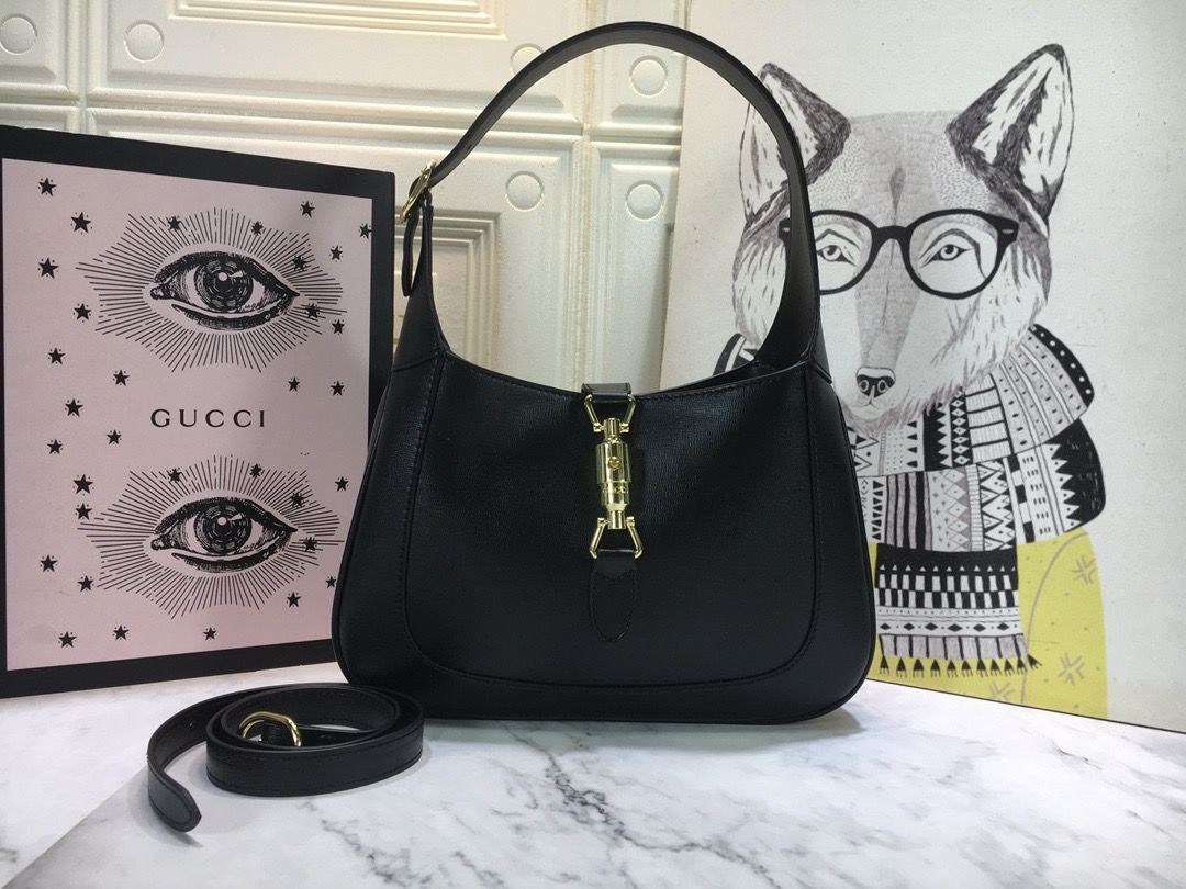 Gucci Jackie 1961 leather hobo women shoulder bag GHCE15