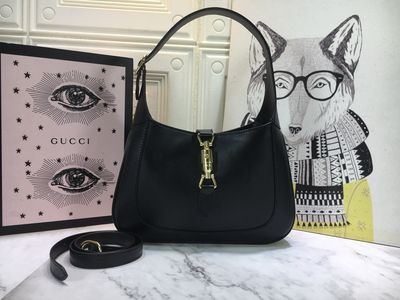 Gucci Jackie 1961 leather hobo women shoulder bag GHCE15