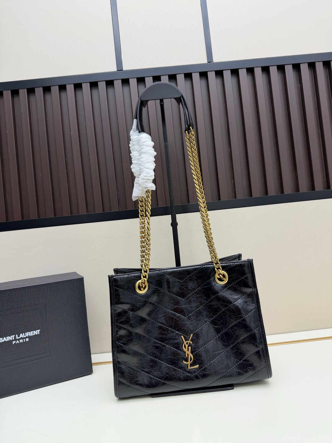 Yves Saint Laurent niki shopping small women shoulder bag REIE17