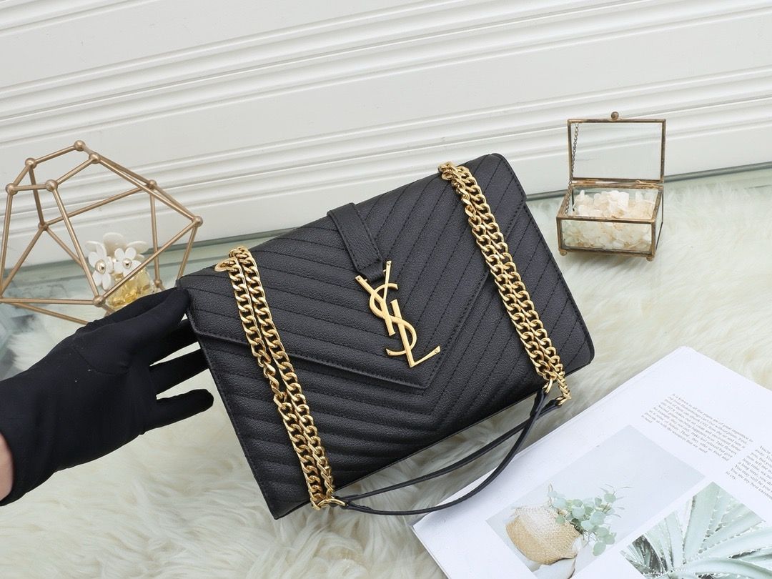 Yves Saint Laurent envelope women shoulder bag REIE19