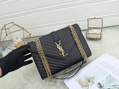 Yves Saint Laurent envelope women shoulder bag REIE19