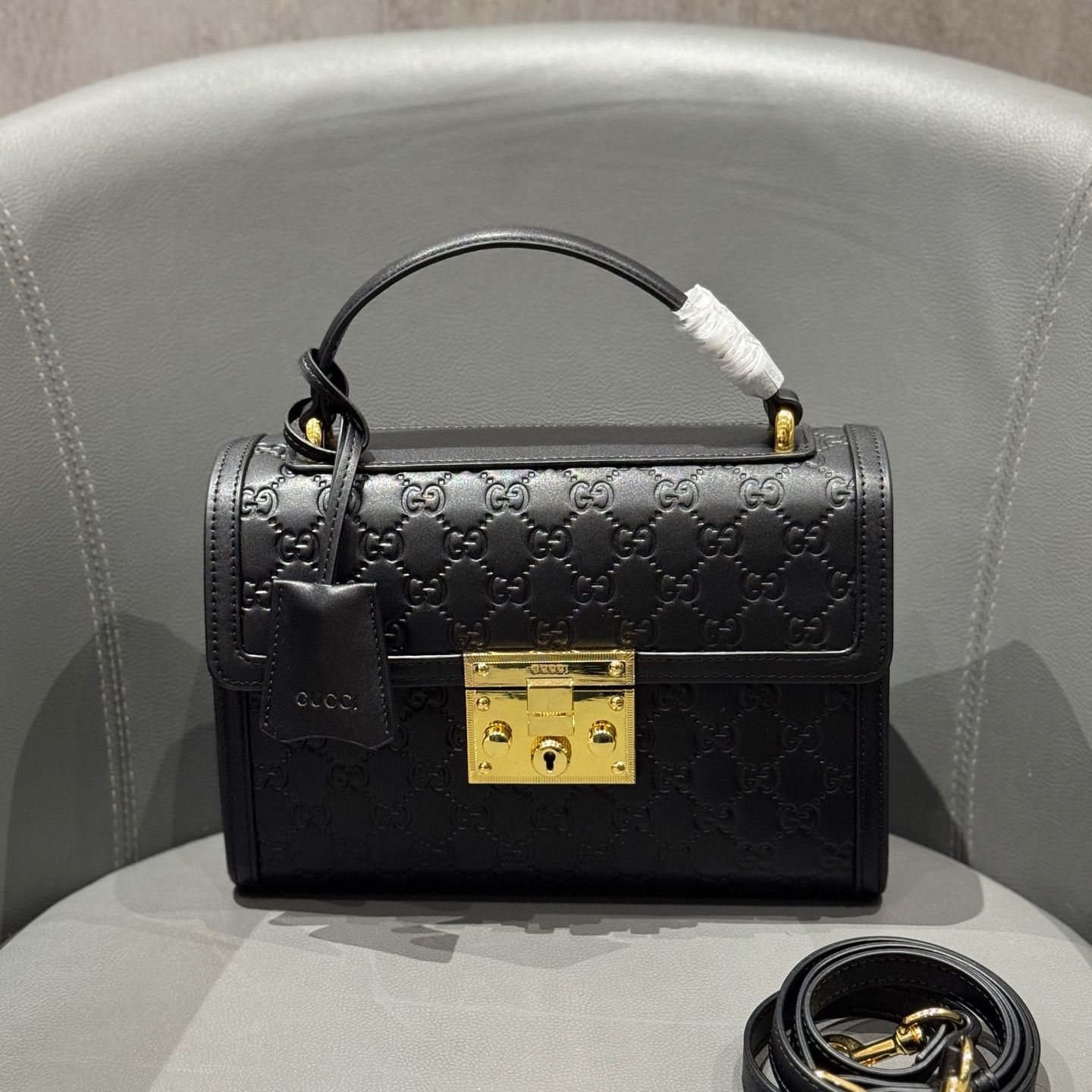 Gucci padlock top handle women shoulder bag GHCE28