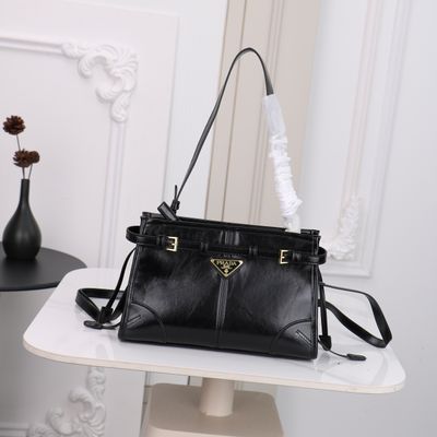 Prada bonnie leather women shoulder bag PTRF01