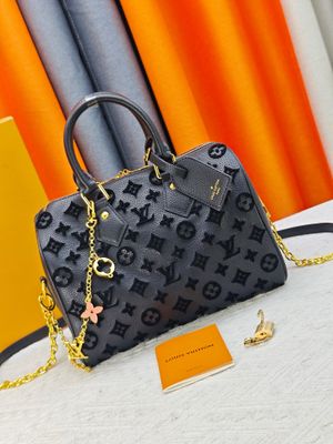 Louis Vuitton speedy bandouliere 25 monogram crossbody bag ODTF15