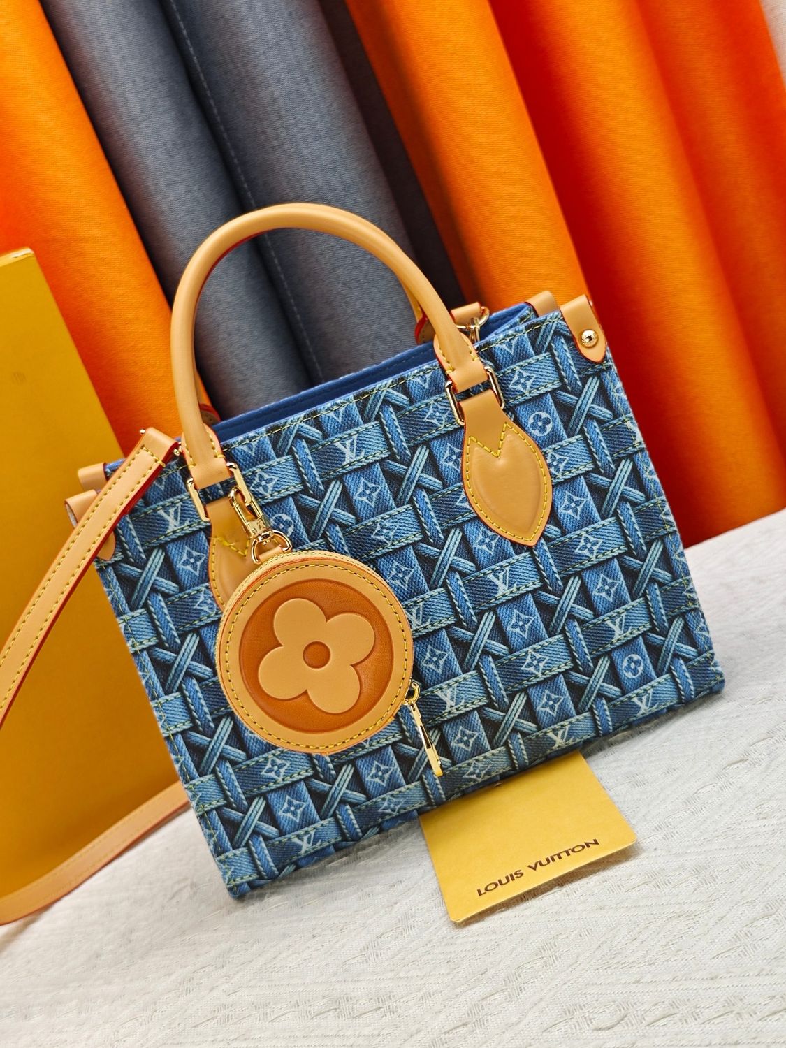 Louis Vuitton onthego monogram empreinte shoulder bag OIBH01