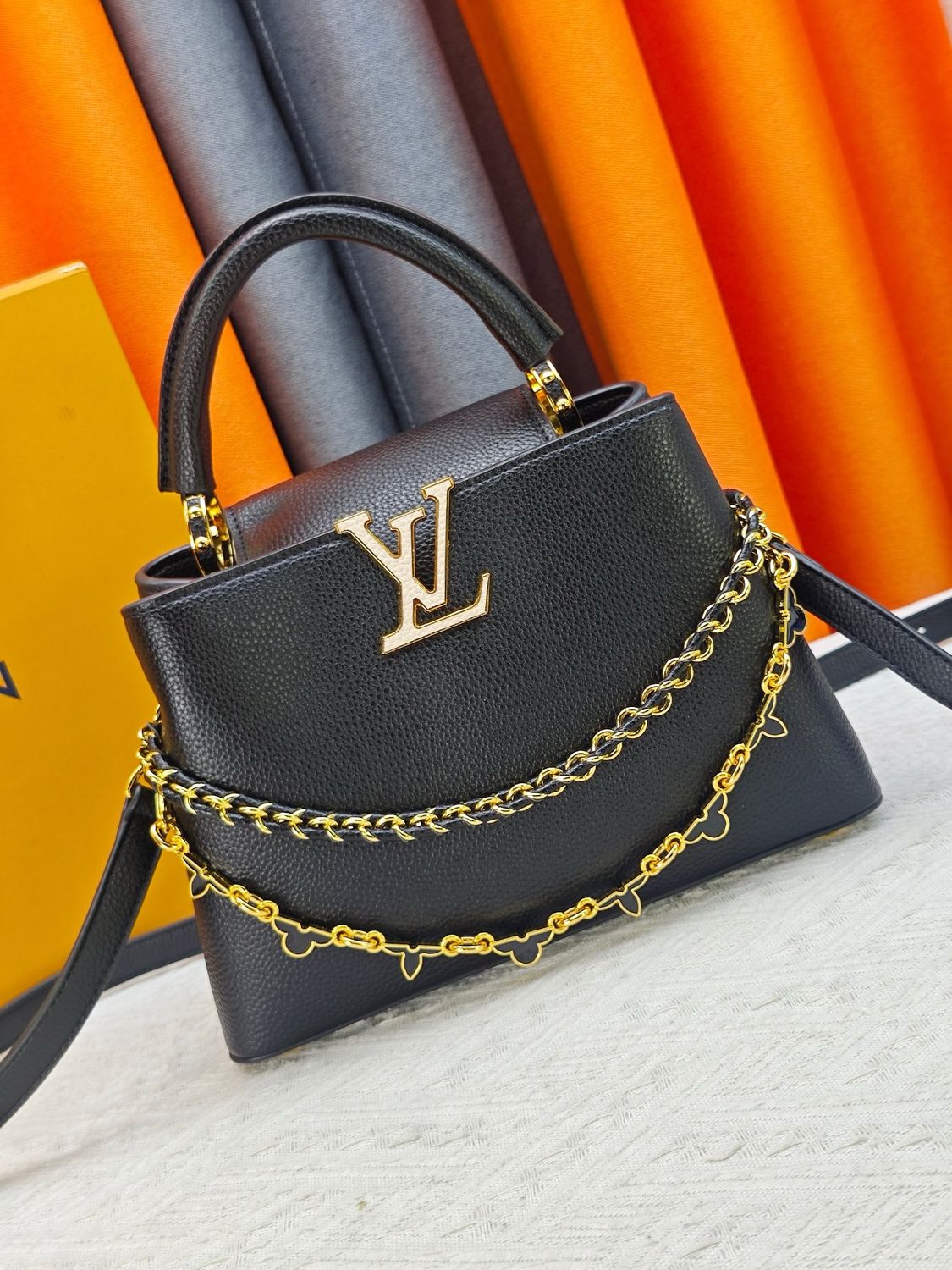Louis Vuitton Capucines Nano Mirage crossbody bag ODTH06