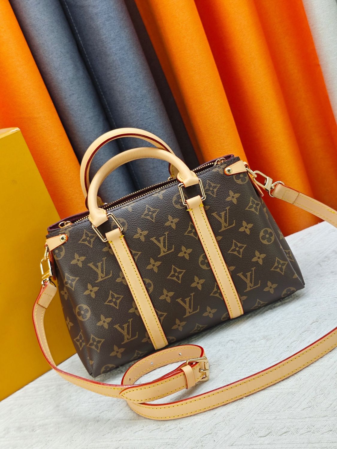 Louis Vuitton open handbag women shoulder bag small OIBI02