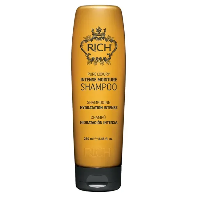 RICH PURE LUXURY INTENSE MOISTURE SHAMPOO intensyviai drėkinantis šampūnas RICH PURE LUXURY INTENSE MOISTURE SHAMPOO intensyviai drėkinantis šampūnas