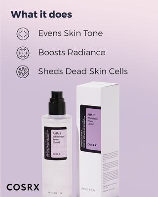 Cosrx - AHA 7 Whitehead Power Liquid - Exfoliating Liquid with Natural AHA Acid