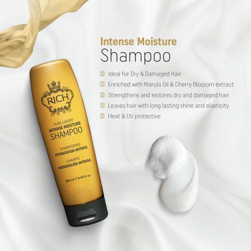 RICH PURE LUXURY INTENSE MOISTURE SHAMPOO intensyviai drėkinantis šampūnas