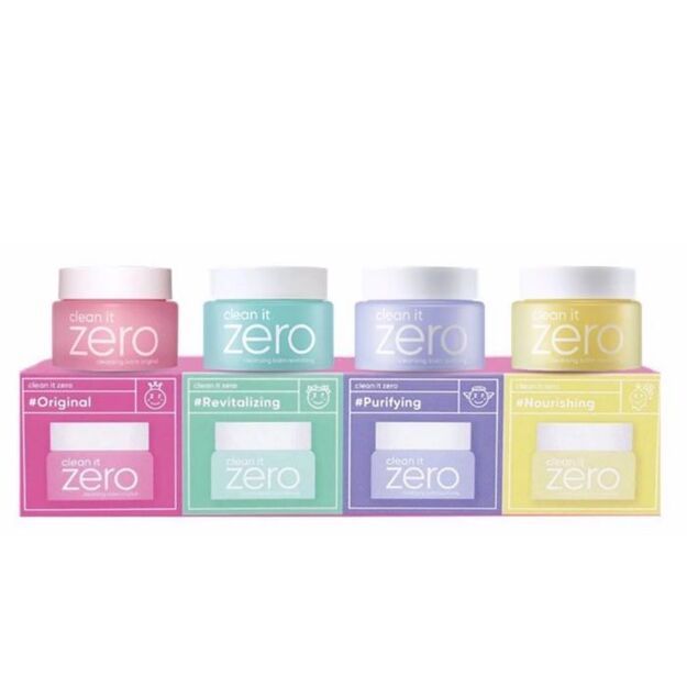BANILA CO Clean it Zero Cleansing Balm Original Miniature Set rinkinys BANILA CO Clean it Zero Cleansing Balm Original Miniature Set rinkinys