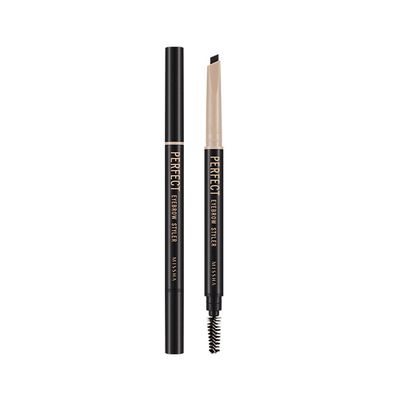 MISSHA Perfect Eyebrow Styler (Black) antakių pieštukas MISSHA Perfect Eyebrow Styler (Black) antakių pieštukas