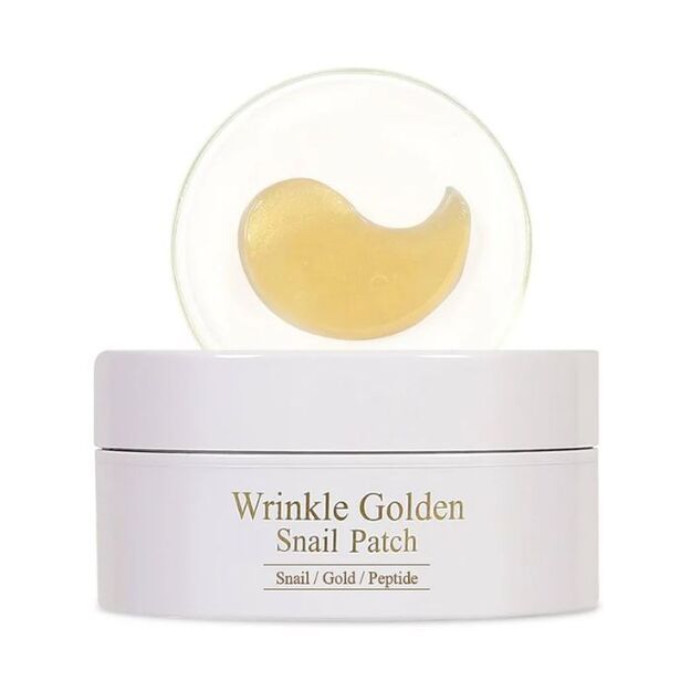 Wrinkle Golden Snail Patch stangrinamosios paakių pagalvėlės Wrinkle Golden Snail Patch stangrinamosios paakių pagalvėlės