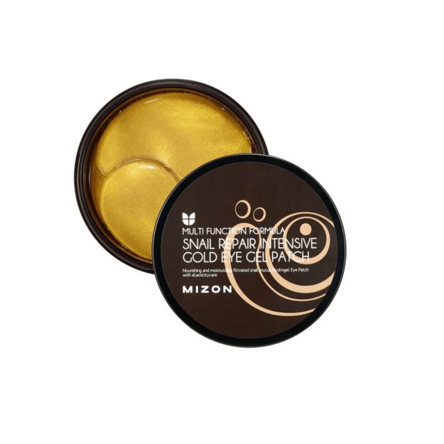 MIZON Snail Repair Intensive Gold Eye Gel Patch hidrogelio paakių pagalvėlės