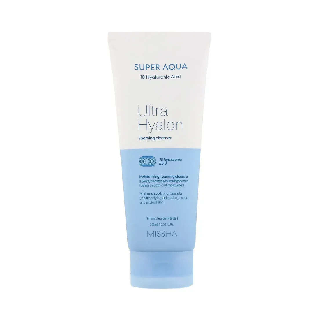 Prausimosi putos MISSHA Super Aqua Ultra Hyalron Cleansing Foam