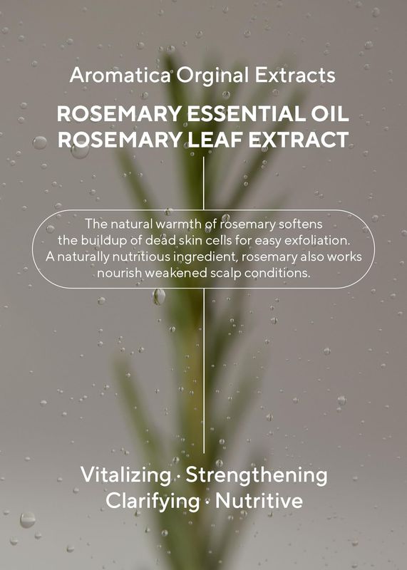 AROMATICA Rosemary 3-in-1 Treatment atstatanti ir stiprinanti plaukų kaukė su rozmarinais