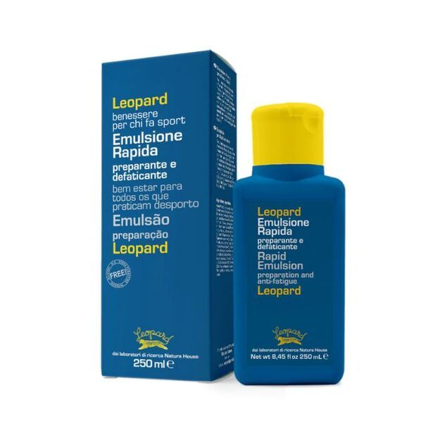 NATURA HOUSE LEOPARD RAPID EMULSION greito poveikio masažinė emulsija