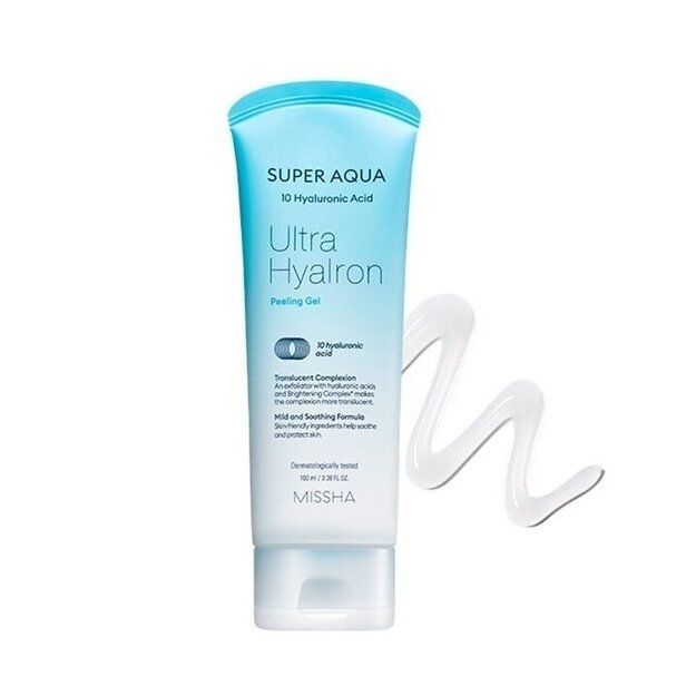 Gelinis odos pilingas Missha Super Aqua Ultra Hyalron Peeling Gel