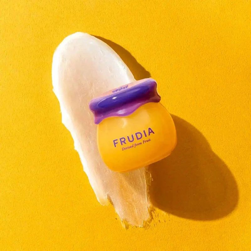 FRUDIA Blueberry Hydrating Honey Lip Balm lūpų balzamas su medumi ir mėlynėmis