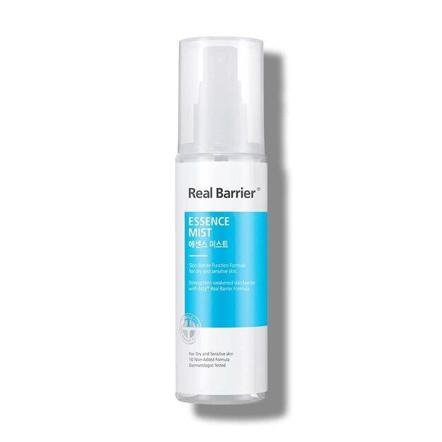 Real Barrier Essence Mist Intensyviai drėkinanti ir raminanti dulksna