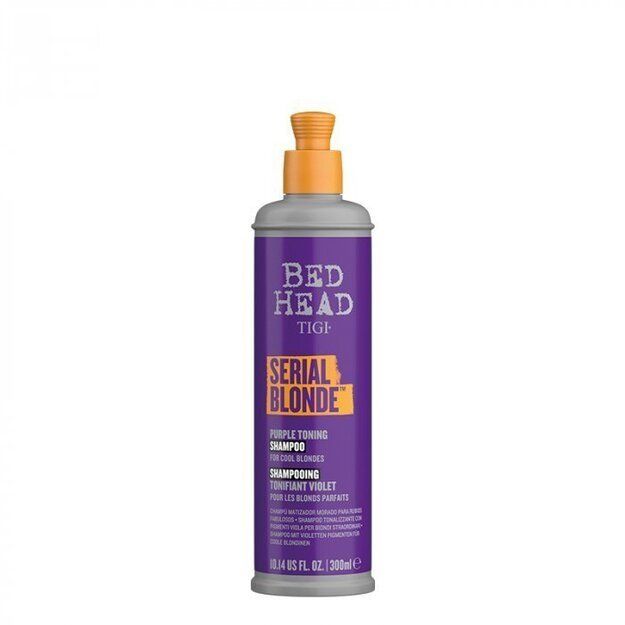 TIGI BED HEAD DUMB BLONDE PURPLE TONING SHAMPOO šampūnas šviesintiems plaukams