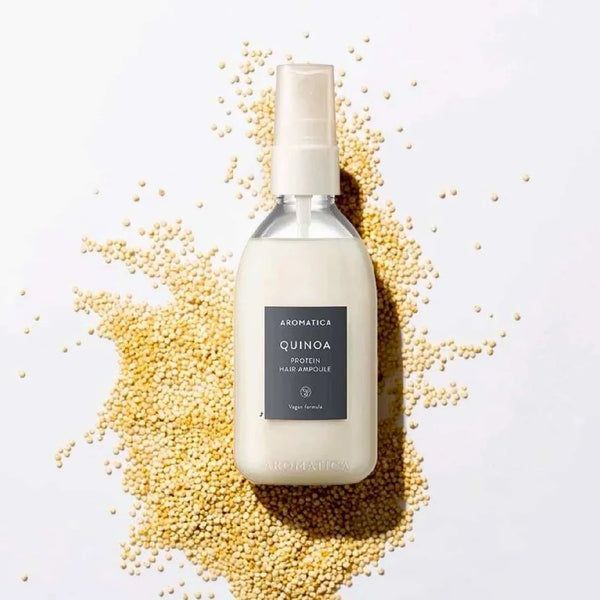 AROMATICA Quinoa Protein Hair Ampoule plaukų serumas su kinoa sėklų ekstraktu