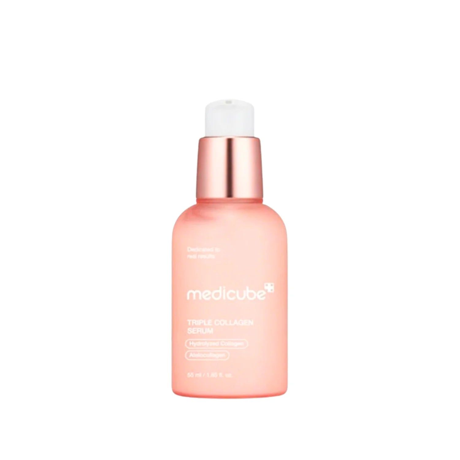 MEDICUBE Triple Collagen Serum - Veido serumas su trigubu kolageno kompleksu, kuris intensyviai drėkina, stiprina ir atkuria odą.