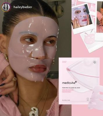 MEDICUBE PDRN Pink Collagen Gel Mask stangrinamoji kaukė - Intensyviai drėkinanti ir regeneruojanti veido kaukė yra puikus pasirinkimas tiems, kurie nori atgaivinti savo odą.