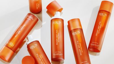 IDUN Minerals makiažą fiksuojanti veido dulksna READY SET FIX