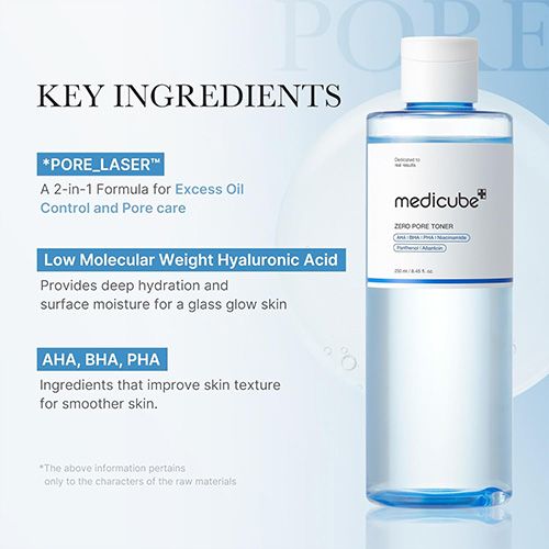 Medicube Zero pore veido toneris