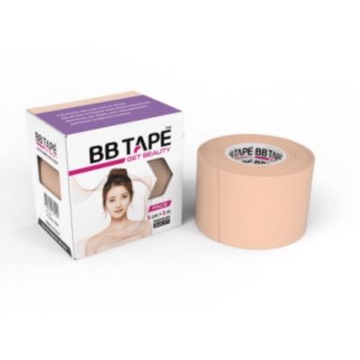 BB TAPE Face Tape vanilla beige Kineziologinis teipas