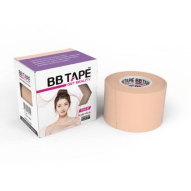 BB TAPE Face Tape vanilla beige Kineziologinis teipas
