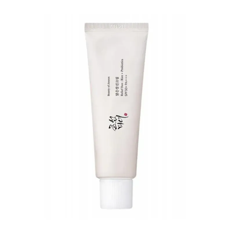 BEAUTY OF JOSEON Relief Sun Rice &amp; Probiotics SPF 50 kremas nuo saulės