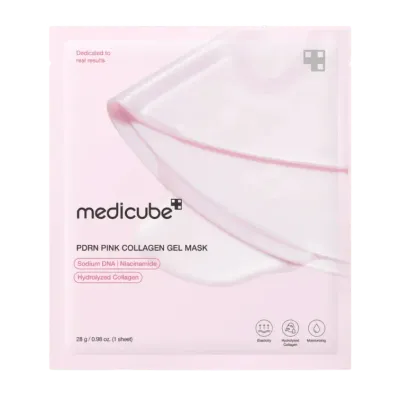 MEDICUBE PDRN Pink Collagen Gel Mask stangrinamoji kaukė - Intensyviai drėkinanti ir regeneruojanti veido kaukė yra puikus pasirinkimas tiems, kurie nori atgaivinti savo odą.