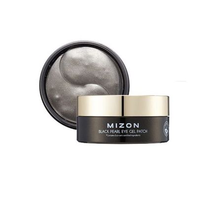 MIZON Black Pearl Gel Eye Patch paakių pagalvėlės su juodųjų perlų milteliais