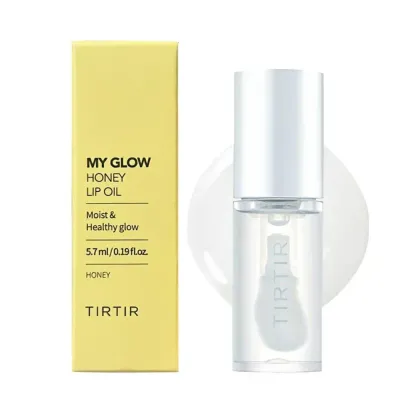 TIRTIR My Glow Lip Oil lūpų aliejus -  minkština lūpas, saugo nuo šerpetojimo ir skilinėjimo. 
